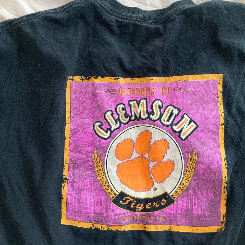 vintage Clemson Tigers oversized t shirt